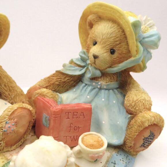 Cherished Teddies "Freda and Tina" 1992 Our Friendship is a Perfect Blend 911747 - Picture 3 of 9